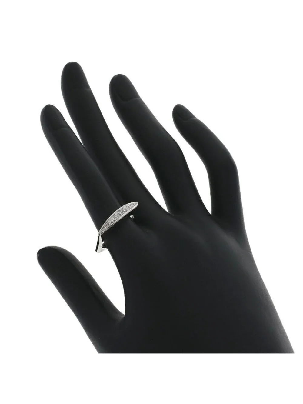 Celine Diamond Ring Silver